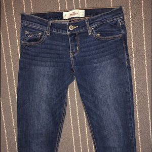 Hollister Dark Wash SoCal Stretch Skinny Jeans